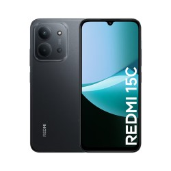 Smartphone Xiaomi Redmi 15C 6GB/128GB 6,88" Dual SIM Preto Meia Noite Smartphone Xiaomi Redmi 15C 6GB/128GB 6,88" Dual SIM Preto Meia Noite